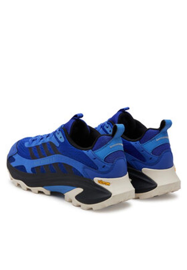Merrell Sneakersy Moab Speed 2 J038273 Niebieski. Kolor: niebieski. Materiał: materiał