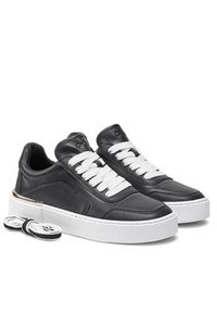 DKNY Sneakersy K3491306 Czarny. Kolor: czarny. Materiał: skóra #3