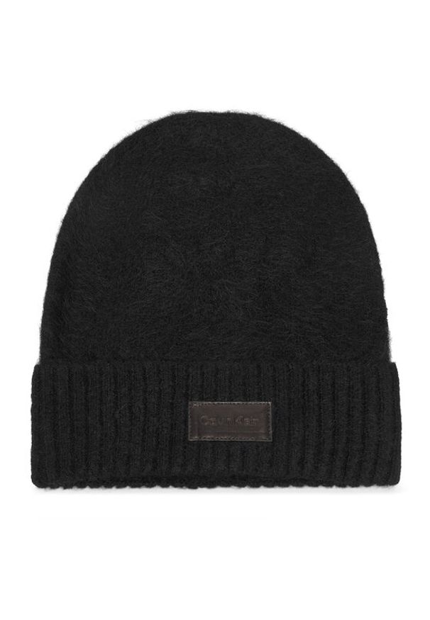 Calvin Klein Czapka K60K612594 Czarny. Kolor: czarny. Materiał: wełna