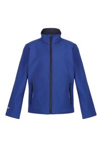 Regatta - Kurtka Softshellowa Dziecięca 2 Warstwy. Kolor: niebieski #1