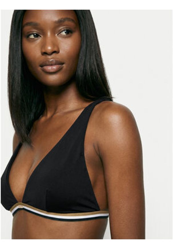 BOSS Góra od bikini 50556649 Czarny. Kolor: czarny. Materiał: syntetyk