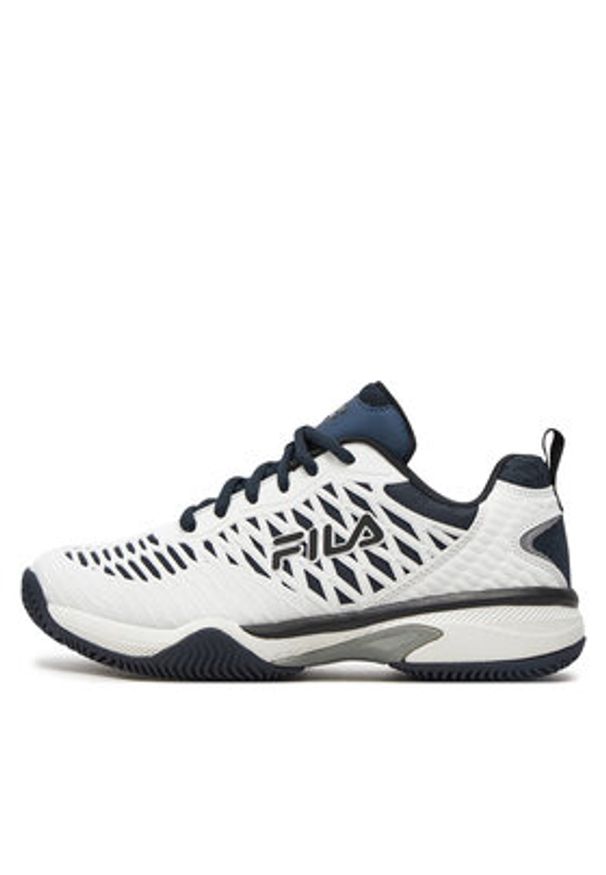 Fila Buty do tenisa Vicente Women FTW22103A Biały. Kolor: biały. Materiał: materiał. Sport: tenis
