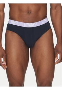 Emporio Armani Underwear Komplet 3 par slipów EM000258 AF10778 MB139 Granatowy. Kolor: niebieski. Materiał: bawełna #9