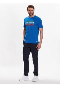 Dolomite T-Shirt 289177-700 Niebieski Regular Fit. Kolor: niebieski. Materiał: bawełna #5