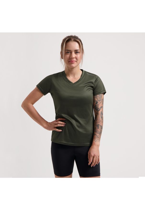 ROGELLI - Koszulka Rogelli Promo. Kolor: zielony