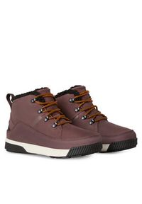 The North Face Trzewiki Sierra Mid Lace W NF0A4T3XC9R1 Brązowy. Kolor: brązowy. Materiał: nubuk, skóra #4
