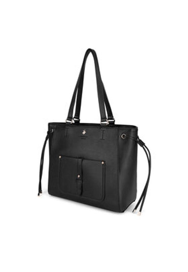 Beverly Hills Polo Club Torebka BHPC-C-015-07 Czarny. Kolor: czarny