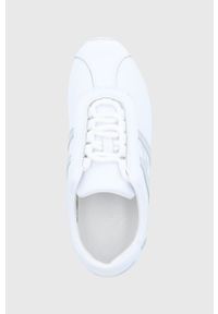 Lauren Ralph Lauren buty skórzane CAYDEN kolor biały. Nosek buta: okrągły. Zapięcie: sznurówki. Kolor: biały. Materiał: skóra