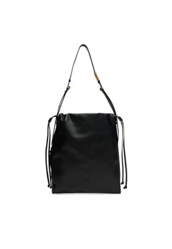 Pinko - PINKO Torebka Slouchy Classic Bag AI 25-26 PLTT 104359 A0QO Czarny. Kolor: czarny. Materiał: skórzane