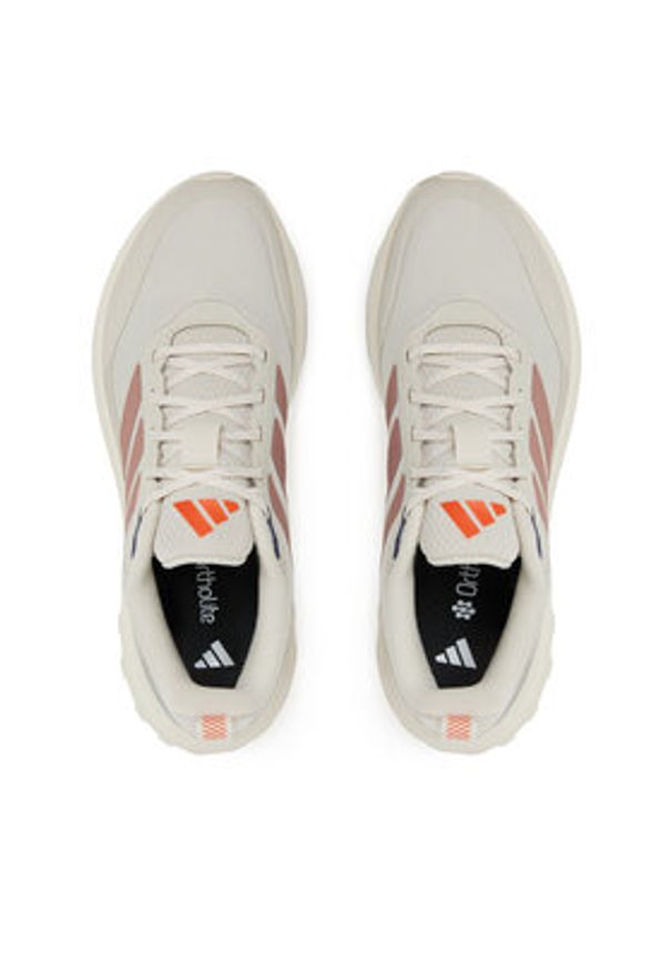 Adidas - adidas Buty do biegania Runfalcon 5 TR JP7625 Beżowy. Kolor: beżowy. Materiał: materiał