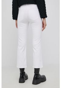 only - Only jeansy Kenya damskie medium waist. Kolor: biały