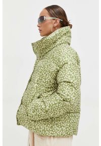 Billabong kurtka damska kolor zielony zimowa oversize. Kolor: zielony. Sezon: zima #7