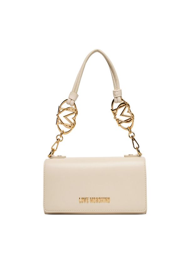 Love Moschino - Torebka LOVE MOSCHINO. Kolor: beżowy