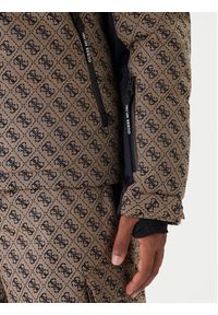 Guess Kurtka narciarska M5BL0N WF182 Beżowy Regular Fit. Kolor: beżowy. Materiał: syntetyk. Sport: narciarstwo #5