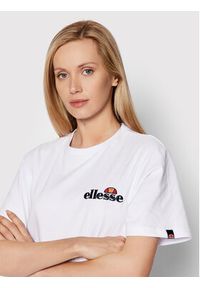 Ellesse T-Shirt Kittin SGK13290 Biały Regular Fit. Kolor: biały. Materiał: bawełna