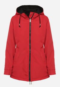 Born2be - Czarna Kurtka Parka Dwustronna Ozdobiona Guzikami przy Rękawach Mivanea. Kolor: czarny. Materiał: jeans. Długość rękawa: długi rękaw. Długość: długie. Wzór: aplikacja. Sezon: zima, jesień. Styl: klasyczny, elegancki #6