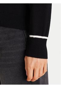 Morgan Sweter 252-MCOLO Czarny Regular Fit. Kolor: czarny. Materiał: syntetyk #3