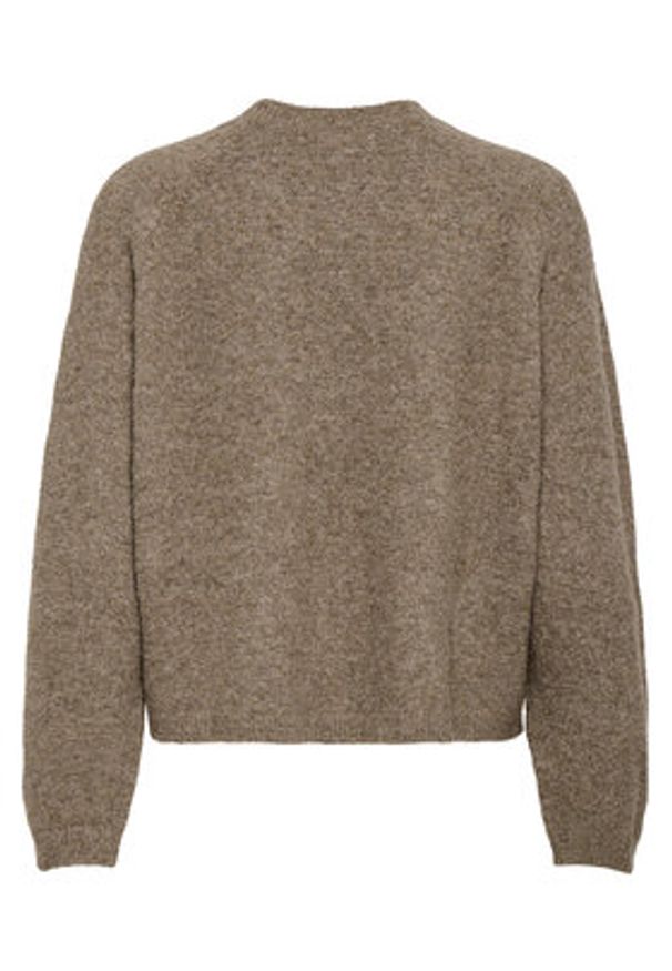 only - ONLY Kardigan Piemonte 15344118 Beżowy Regular Fit. Kolor: beżowy. Materiał: syntetyk