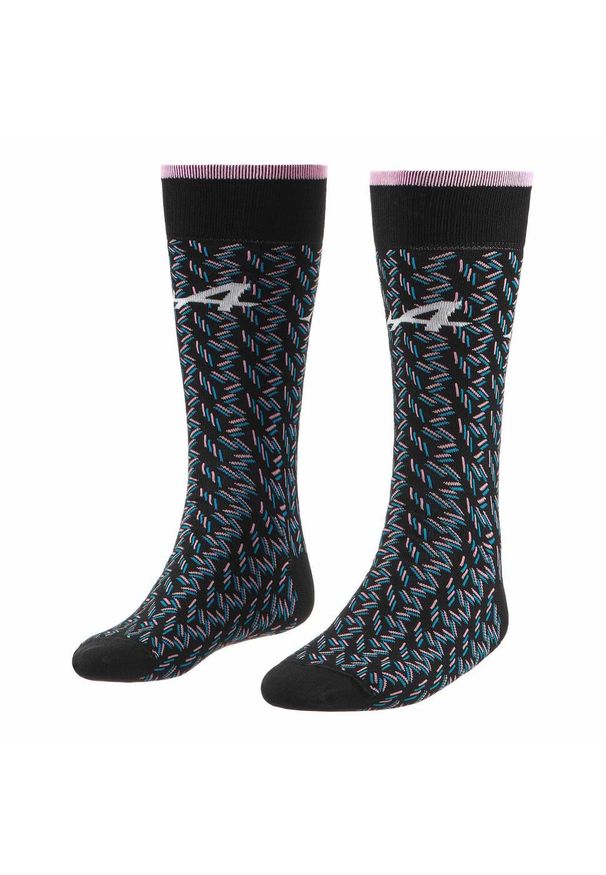 Kappa - Unisex Skarpetki Alpine F1 Czarno/Różowe 35-38. Kolor: czarny, różowy, wielokolorowy