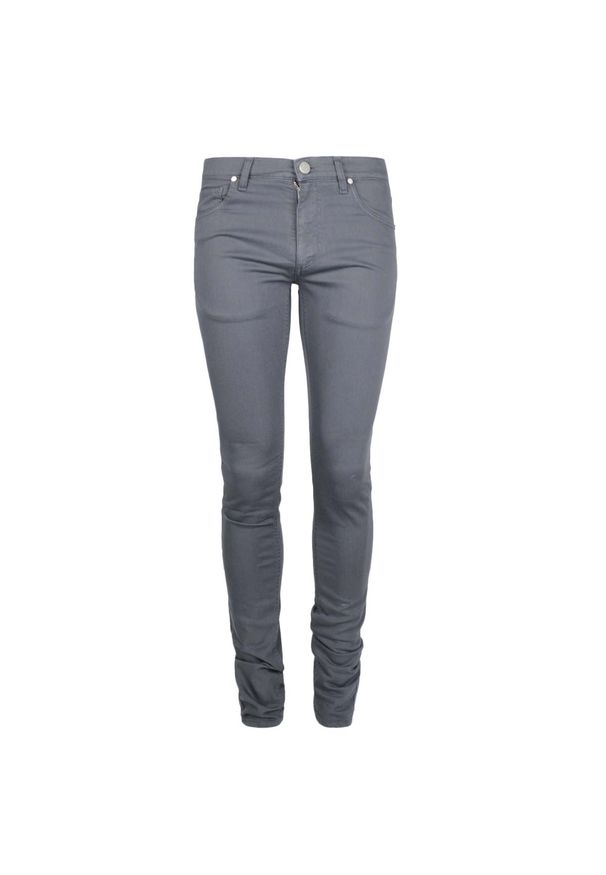 Versace Jeans Jeansy "Skinny". Materiał: denim. Wzór: aplikacja
