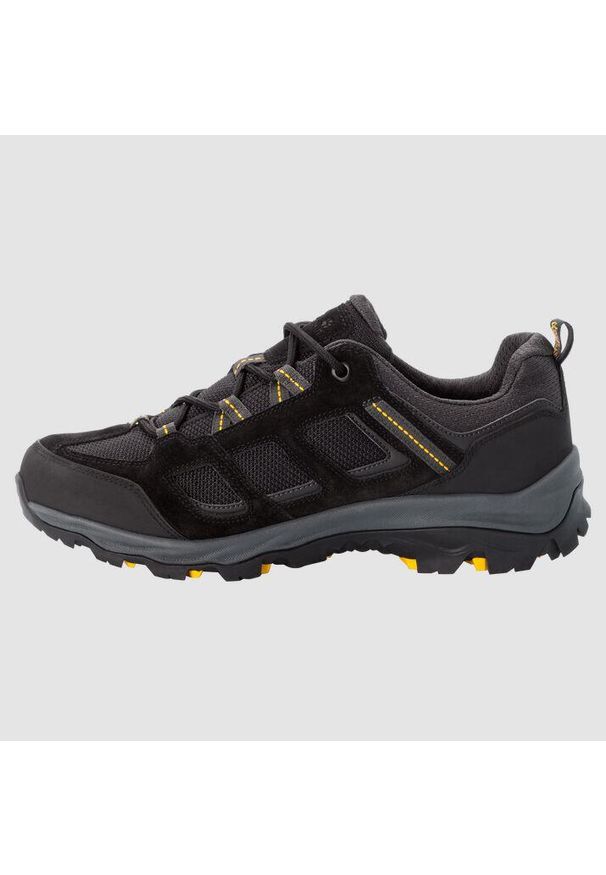 Buty trekkingowe męskie Jack Wolfskin Vojo 3 Texapore Low. Zapięcie: sznurówki. Kolor: wielokolorowy, czarny, brązowy. Materiał: materiał, skóra. Szerokość cholewki: normalna