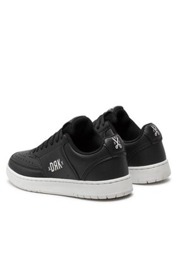 Dorko Sneakersy 90 Classic DS24S19W Czarny. Kolor: czarny. Materiał: materiał