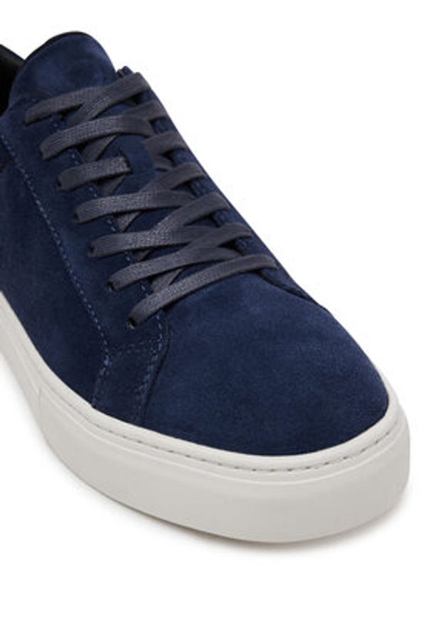 Vagabond Shoemakers Sneakersy Paul 2.0 5383-040-64 Granatowy. Kolor: niebieski. Materiał: skóra, zamsz