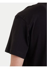 Versace Jeans Couture T-Shirt 80GAHC01 CJ01C Czarny Regular Fit. Kolor: czarny. Materiał: bawełna #3