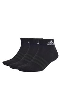 Adidas - Thin and Light Sportswear Ankle Socks 6 Pairs. Kolor: czarny, biały, wielokolorowy. Materiał: materiał. Sport: bieganie