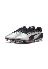 Puma - Buty piłkarskie KING MATCH FG/AG PUMA. Kolor: biały, wielokolorowy, różowy, czarny. Sport: piłka nożna