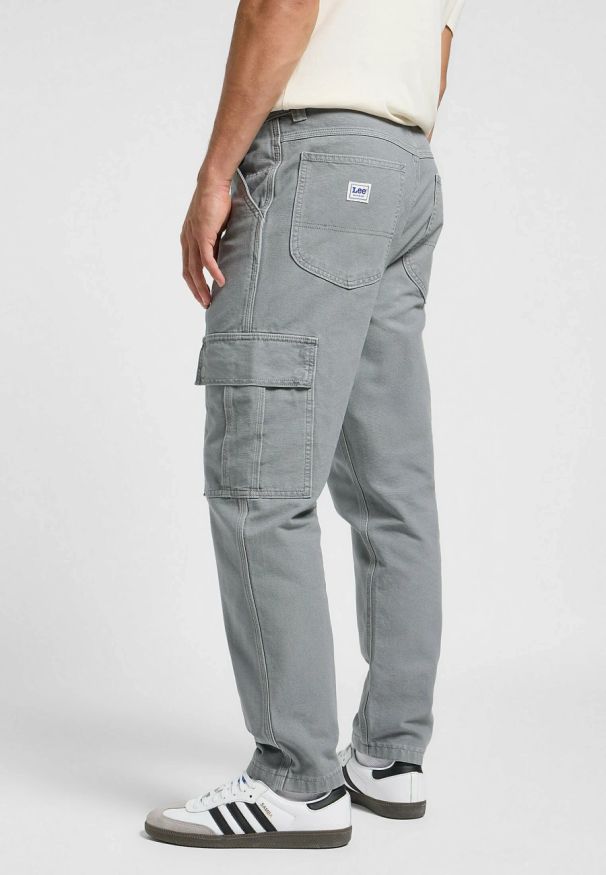 Lee - MESKIE SPODNIE LEE CARGO PANT HD LEE GRAY 112364176