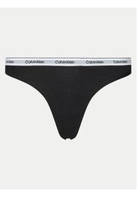 Calvin Klein Underwear Komplet 3 par stringów 000QD5209E Kolorowy. Materiał: bawełna. Wzór: kolorowy #11