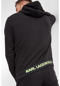 Karl Lagerfeld - BLUZA KARL LAGERFELD. Typ kołnierza: kaptur. Materiał: tkanina #5