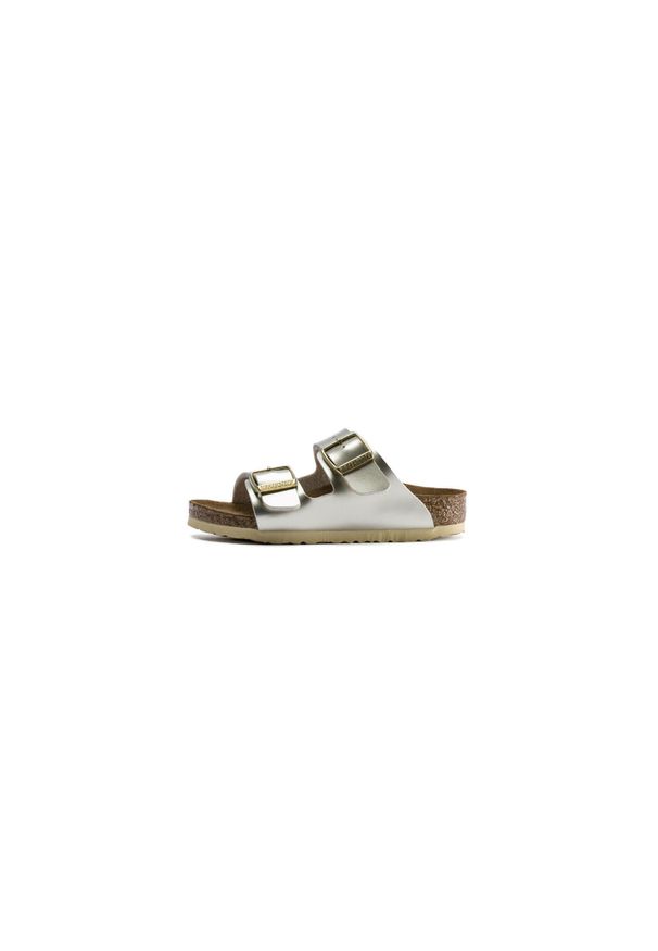 Klapki dla dzieci Birkenstock Arizona. Kolor: żółty. Materiał: materiał