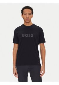 BOSS T-Shirt 50531271 Granatowy Regular Fit. Kolor: niebieski. Materiał: bawełna