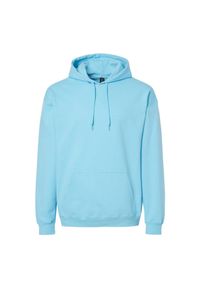 GILDAN - Bluza Z Kapturem Dla Dorosłych Unisex Softstyle Midweight. Typ kołnierza: kaptur. Kolor: niebieski #1