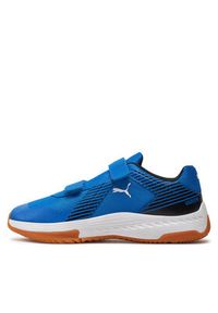 Puma Buty halowe Varion V Jr 106586 06 Niebieski. Kolor: niebieski. Materiał: materiał #5