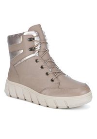 Rieker Trzewiki Y3504-20 Beżowy. Kolor: beżowy. Materiał: skóra #6