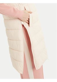 Guess Bezrękawnik V4RL01 WFYE2 Biały Regular Fit. Kolor: biały. Materiał: syntetyk. Długość rękawa: bez rękawów