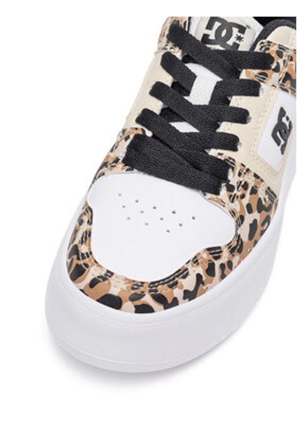 DC Shoes Sneakersy V5-10123 Beżowy. Kolor: beżowy. Materiał: syntetyk, materiał