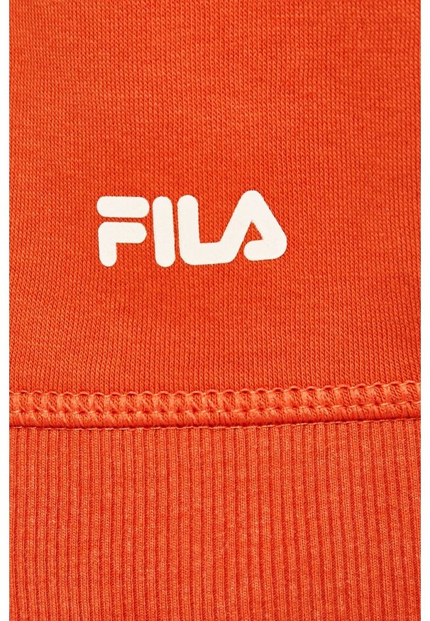 Fila - FILA - Bluza 681090. Okazja: na co dzień. Kolor: pomarańczowy. Materiał: materiał. Styl: casual