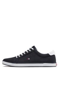 TOMMY HILFIGER - Tommy Hilfiger Tenisówki Harlow 1D FM0FM00596 Granatowy. Kolor: niebieski. Materiał: materiał