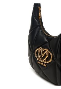 Love Moschino - LOVE MOSCHINO Torebka JC4082PP0NLC0000 Czarny. Kolor: czarny. Materiał: skórzane #4