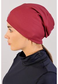 NESSI SPORTSWEAR - Czapka smerfetka termoaktywna dwustronna Unisex Nessi Sportswear. Kolor: czerwony, wielokolorowy, brązowy. Styl: sportowy