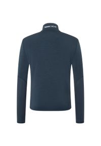 Bluza rozpinana męska SUPER.NATURAL Adventure Track. Kolor: niebieski #2