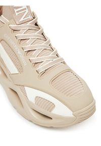 EA7 Emporio Armani Sneakersy 7X000383 AF19525 MZ202 Beżowy. Kolor: beżowy. Materiał: materiał #3