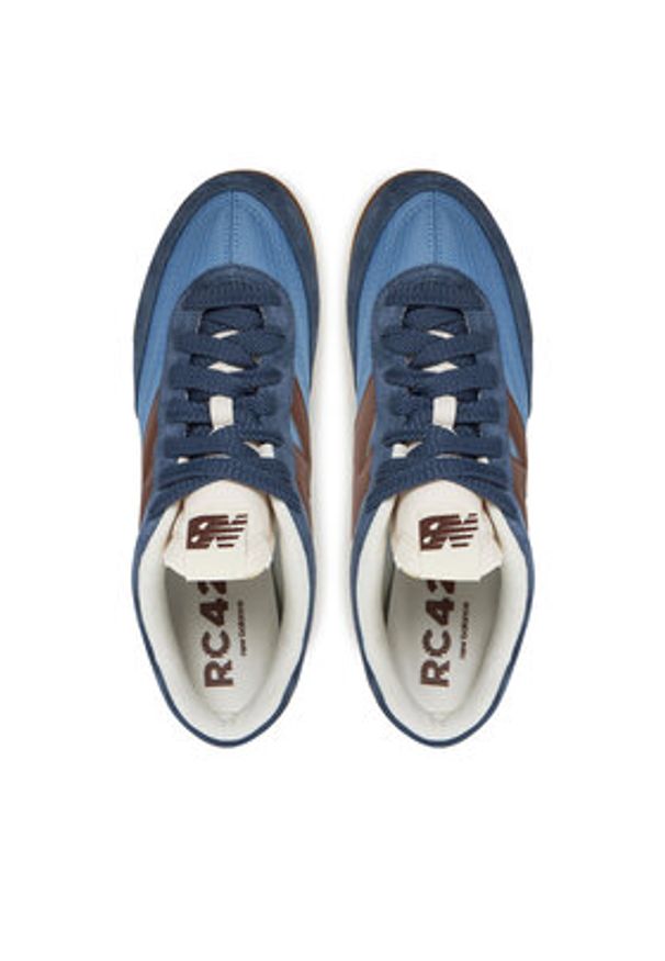 New Balance Sneakersy URC42PMA Niebieski. Kolor: niebieski. Materiał: skóra