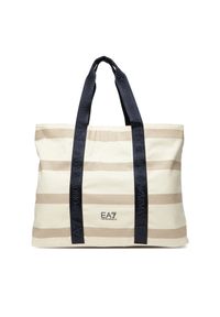 Torebka EA7 Emporio Armani. Kolor: beżowy