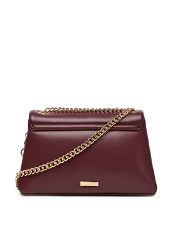 Aldo Torebka Softpuff 14076810 Bordowy. Kolor: czerwony. Materiał: skórzane