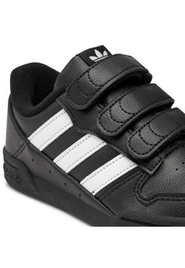 Adidas - adidas Sneakersy Team Court 2 Str Cf C ID6633 Czarny. Kolor: czarny. Materiał: skóra